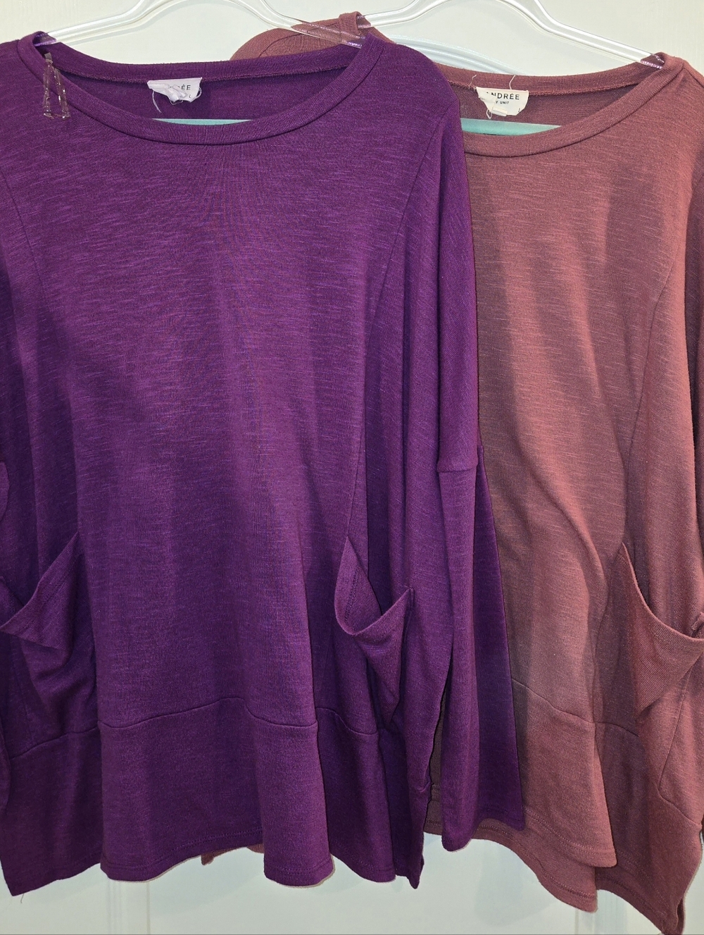 Preowned Good Condition Womens Andree By Unit Tops Bundle Size-Large